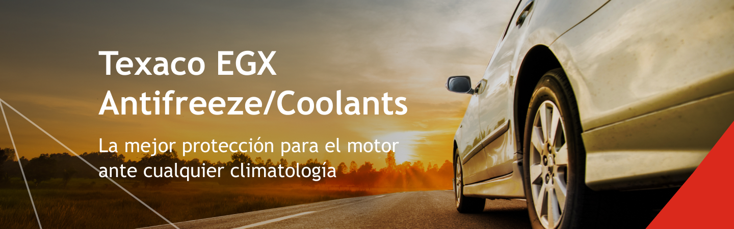 Texaco EGX Antifreeze/Coolants - La mejor protección para el motor ante cualquier climatología 